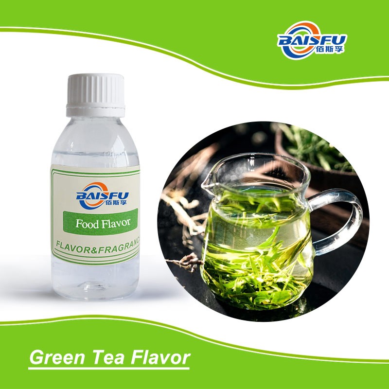 High-Temperature Resistance Green Tea Flavor Powder Oil Appearance with Rich Aroma for Pastry & Cold Drinks Food Flavor