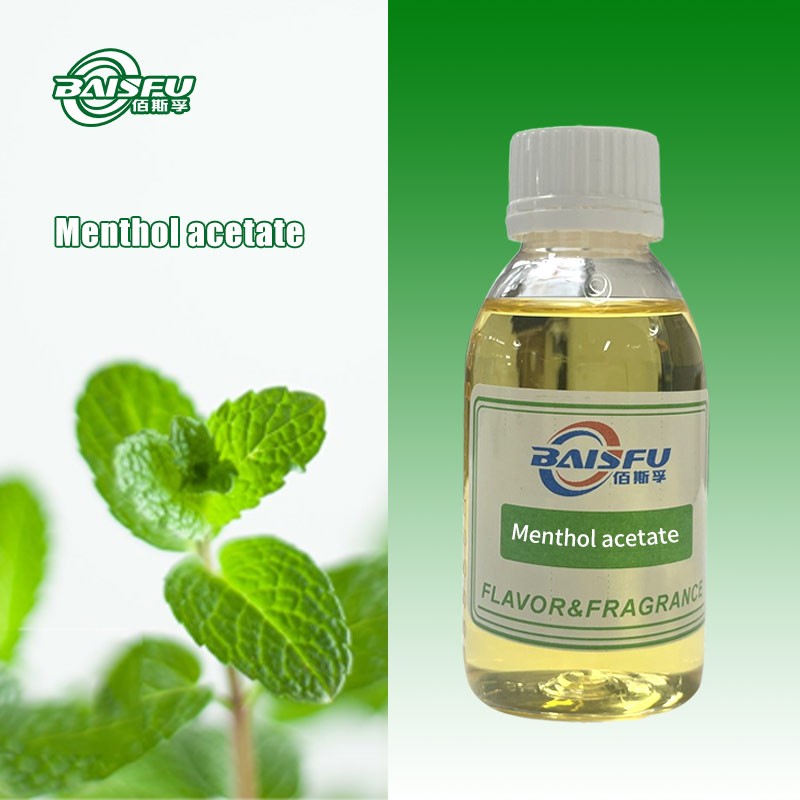Highly Concentrated Menthyl Acetate, CAS number: 89-48-5, Used in Chewing Gum
