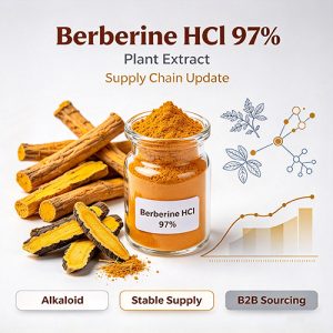 Berberine HCl 97% | Bulk Botanical Active Extract Powder