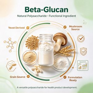 Beta-Glucan Powder | Standardized Bulk Botanical Raw Material