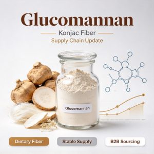 Glucomannan (Konjac Fiber) | Bulk Natural Soluble Dietary Fiber