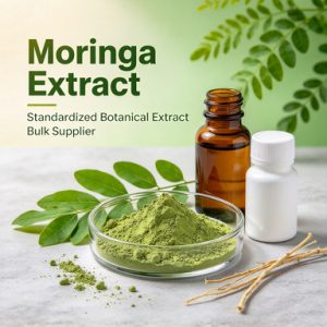 Moringa Extract | Natural Herbal Raw Material for Supplement Formulators