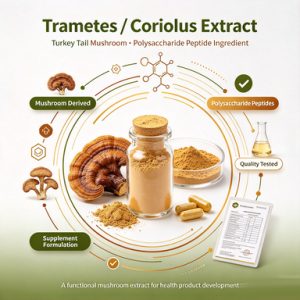 Bulk Trametes Coriolus Extract Powder for Nutraceuticals