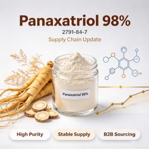 Panaxatriol 98% CAS 2791-84-7 | Bulk Ginseng Triterpene Compound