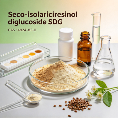Seco-isolariciresinol diglucoside SDG CAS 148244-82-0 | Bulk Flaxseed Extract from Baisifu